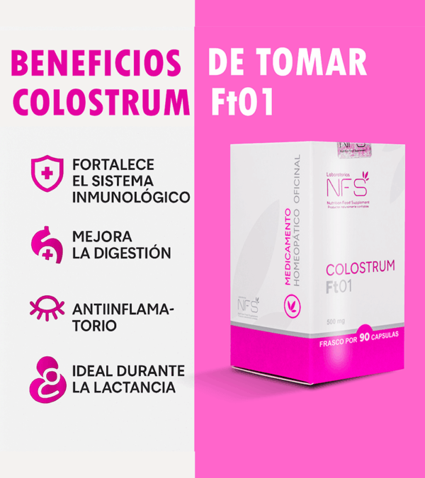 Colostrum Ft01 500mg - 90Caps